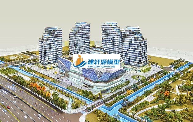 炉霍智慧城模型